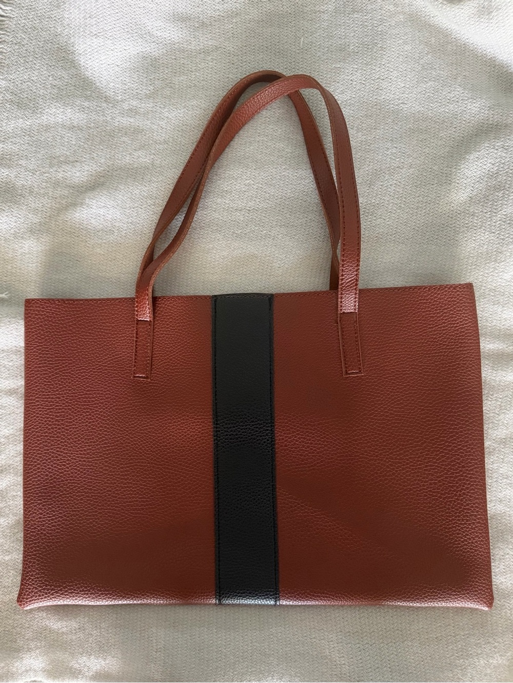 Vince Camuto Pebbled Vegan Leather Tote Bag NWOT
